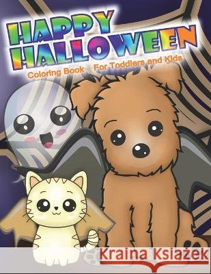 halloween coloring book: For Toddlers and Kids Sandra Fernandez   9798496791755 Independently Published - książka