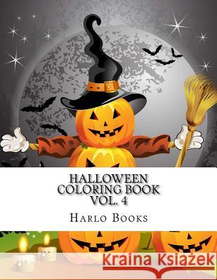 Halloween Coloring Book: Halloween Coloring Fun for Relaxation, Meditation & Stress Relief Kristina Crowley 9781977915825 Createspace Independent Publishing Platform - książka