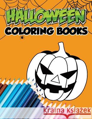 Halloween Coloring Books: Character Halloween, 13 Words Character Smart Education 9781976470585 Createspace Independent Publishing Platform - książka