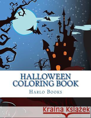 Halloween Coloring for Relaxation Vol. 1: Coloring for Stress Relivief Kristina Crowley 9781517495008 Createspace - książka