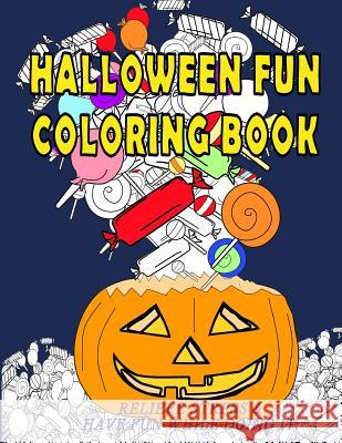 Halloween Fun Coloring Book Tim Frady 9781535407601 Createspace Independent Publishing Platform - książka