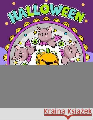 Halloween Mandala Coloring Book: An Halloween Coloring Book for Adults and Kids Featuring Fun and Stress Relief 2019 Nox Smith 9781692753054 Independently Published - książka