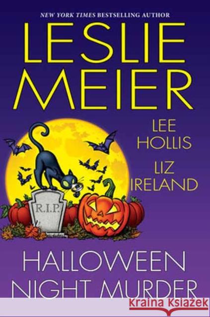 Halloween Night Murder Lee Hollis 9781496749420 Kensington Cozies - książka