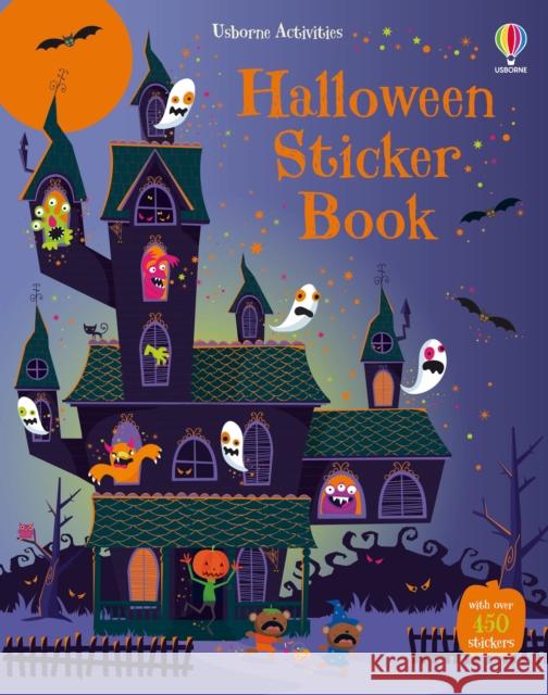 Halloween Sticker Book: A Halloween Book for Kids Fiona Watt 9781801313650 Usborne Publishing Ltd - książka