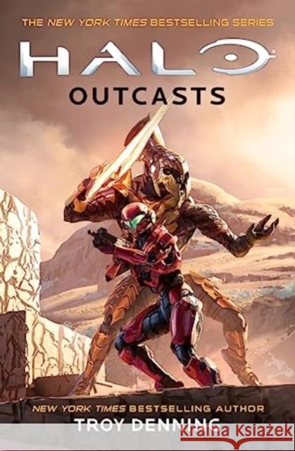 Halo: Outcasts Troy Denning 9781803367507 Titan Books Ltd - książka