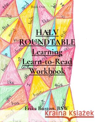 HALV ROUNDTABLE Learning Learn-to-Read Workbook Erika Burton 9781069297488 Halv Roundtable Learning - książka