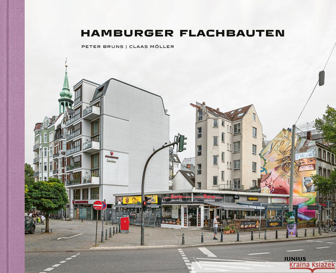Hamburger Flachbauten Bruns, Peter, Möller, Claas 9783960606055 Junius Verlag - książka