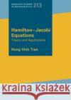 Hamilton-Jacobi Equations Hung Vinh Tran 9781470465551 American Mathematical Society