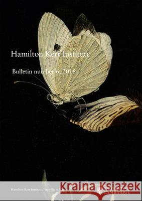 Hamilton Kerr Institute Bulletin, Number 6 Lucy Wrapson 9781909492455 Archetype Publications - książka