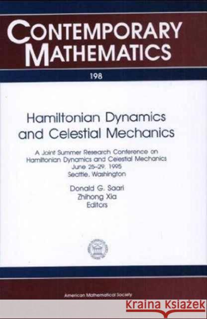 Hamiltonian Dynamics and Celestial Mechanics  9780821805664 American Mathematical Society - książka