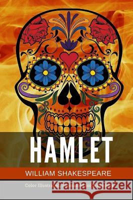 Hamlet: Color Illustrated, Formatted for E-Readers William Shakespeare Leonardo Illustrator 9781515381174 Createspace - książka