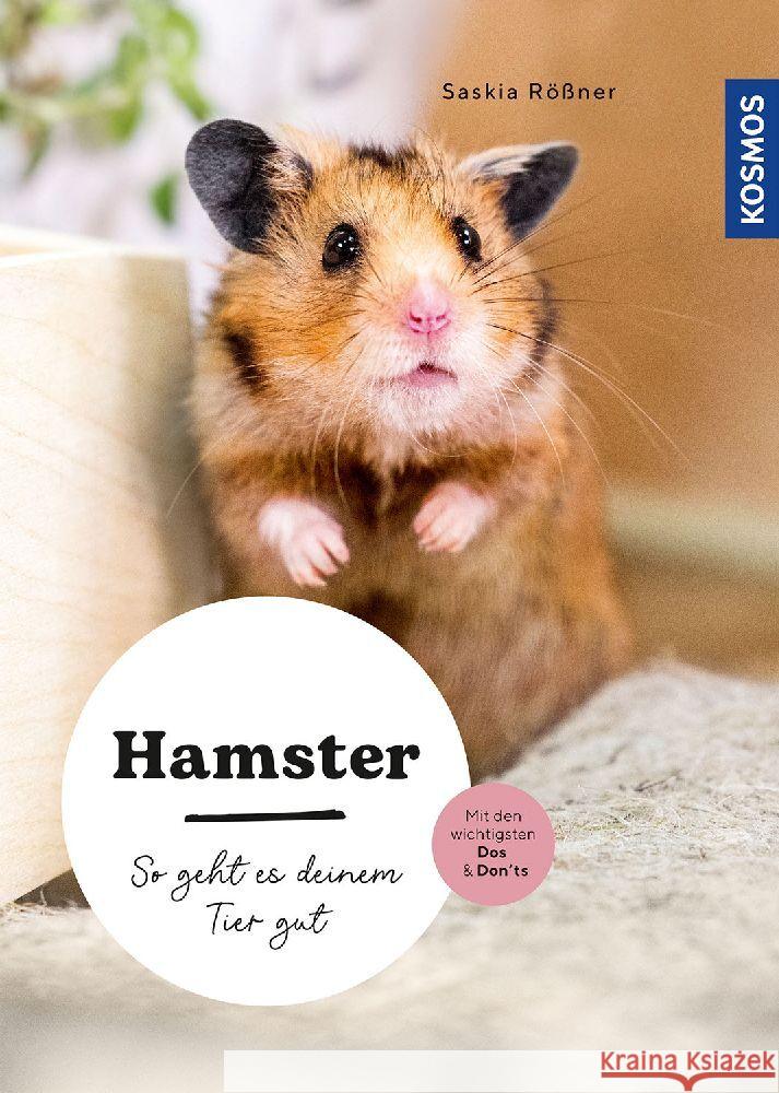Hamster Rößner, Saskia 9783440178546 Kosmos (Franckh-Kosmos) - książka