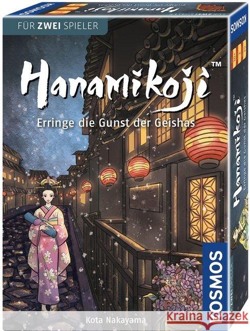 Hanamikoji - Erringe die Gunst der Geishas (Spiel) Nakayama, Kota 4002051692940 Kosmos Spiele - książka