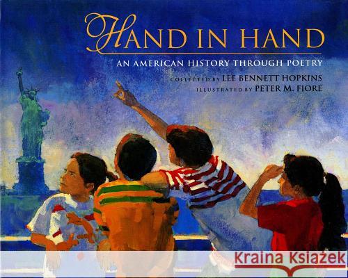 Hand in Hand: An American History Through Poetry Lee Bennett Hopkins Peter M. Fiore 9780671733155 Simon & Schuster Children's Publishing - książka