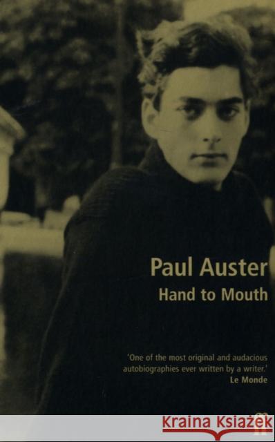 Hand to Mouth Paul Auster 9780571389506 Faber & Faber - książka