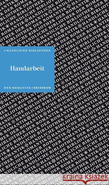 Handarbeit  9783966390040 Secession Verlag für Literatur - książka