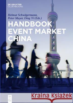 Handbook Event Market China  9783110372366 De Gruyter Oldenbourg - książka