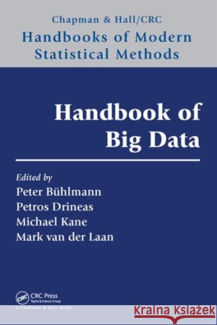 Handbook of Big Data  9781482249071 Apple Academic Press - książka