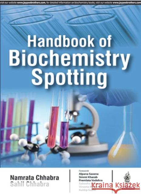 Handbook of Biochemistry Spotting Namrata Chhabra, Sahil Chhabra 9789352501434 JP Medical Publishers (ML) - książka