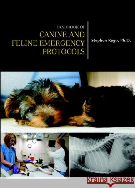 Handbook of Canine and Feline Emergency Protocols Stephen Rego 9781680958669 Eurospan (JL) - książka