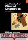 Handbook of Clinical Linguistics  9781119875901 John Wiley and Sons Ltd