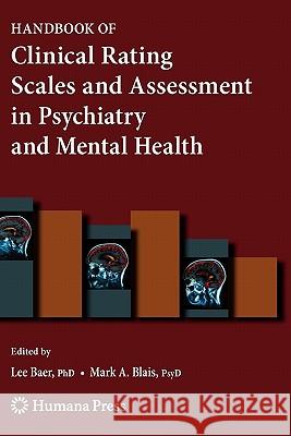 Handbook of Clinical Rating Scales and Assessment in Psychiatry and Mental Health  9781588299666 Not Avail - książka