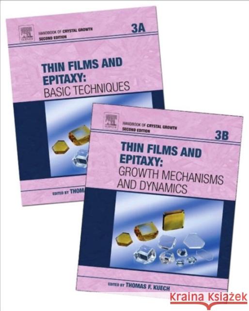 Handbook of Crystal Growth: Thin Films and Epitaxy Kuech, Tom   9780444633040 Elsevier Science - książka
