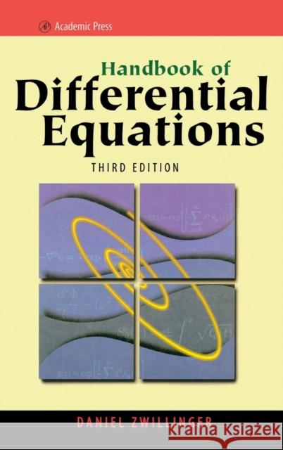 Handbook of Differential Equations Daniel Zwillinger 9780127843964 Academic Press - książka