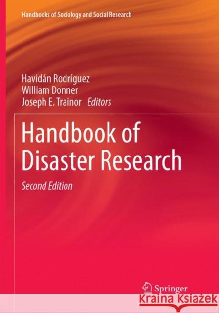 Handbook of Disaster Research  9783319875095 Springer - książka