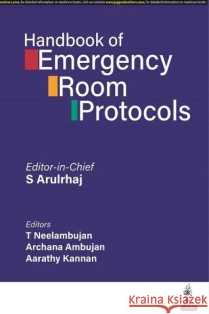 Handbook of Emergency Room Protocols Aarathy Kannan 9789356961463 Jaypee Brothers Medical Publishers - książka