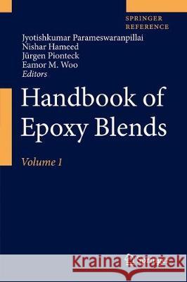 Handbook of Epoxy Blends Parameswaranpillai, Jyotishkumar 9783319400419 Springer - książka