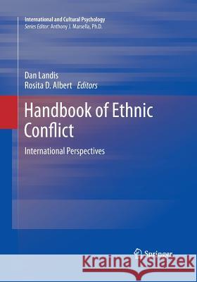 Handbook of Ethnic Conflict: International Perspectives Landis, Dan 9781493939510 Springer - książka