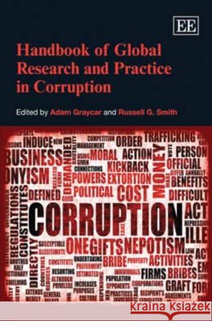 Handbook of Global Research and Practice in Corruption  9781849805018 Edward Elgar Publishing Ltd - książka
