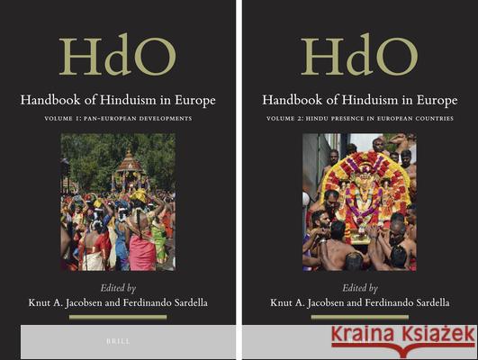 Handbook of Hinduism in Europe (2 vols) Knut A. Jacobsen, Ferdinando Sardella 9789004429420 Brill - książka