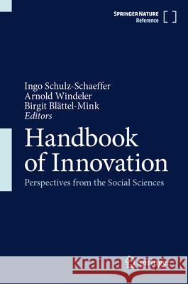 Handbook of Innovation  9783032114044 Springer - książka