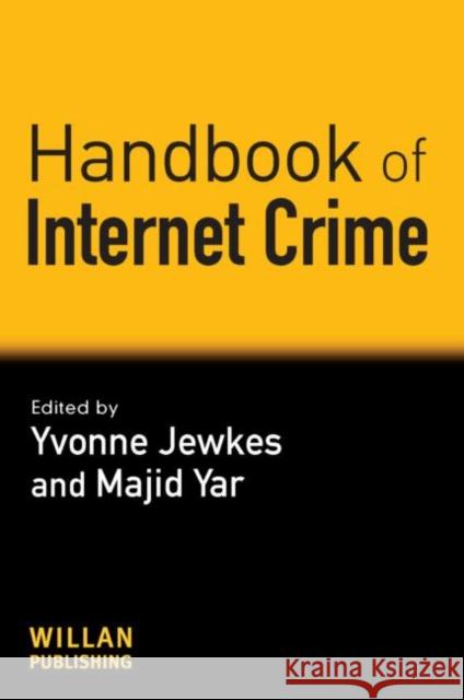 Handbook of Internet Crime   9781843925231  - książka