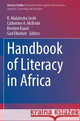 Handbook of Literacy in Africa  9783031262524 Springer International Publishing - książka