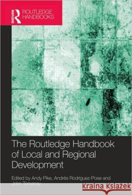 Handbook of Local and Regional Development   9780415548311  - książka