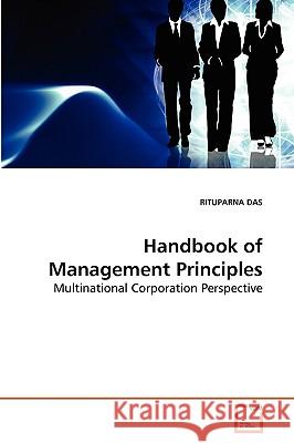 Handbook of Management Principles Rituparna Das 9783639261783 VDM Verlag - książka