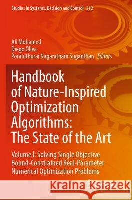 Handbook of Nature-Inspired Optimization Algorithms: The State of the Art  9783031075148 Springer International Publishing - książka