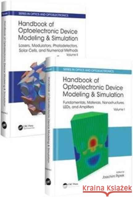 Handbook of Optoelectronic Device Modeling and Simulation (Two-Volume Set) Joachim Piprek 9781498749381 CRC Press - książka