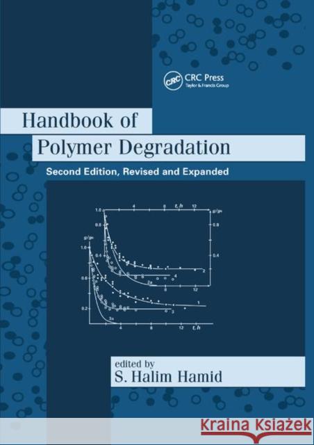 Handbook of Polymer Degradation S. Halim Hamid 9780367398378 CRC Press - książka