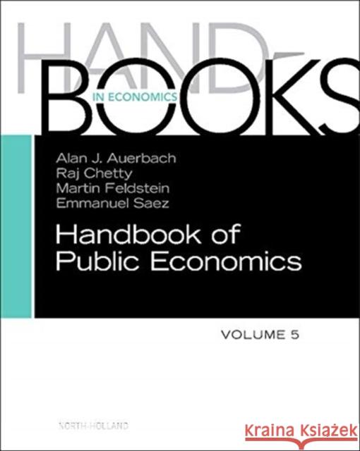 Handbook of Public Economics: Volume 5 Auerbach, Alan J. 9780444537591  - książka
