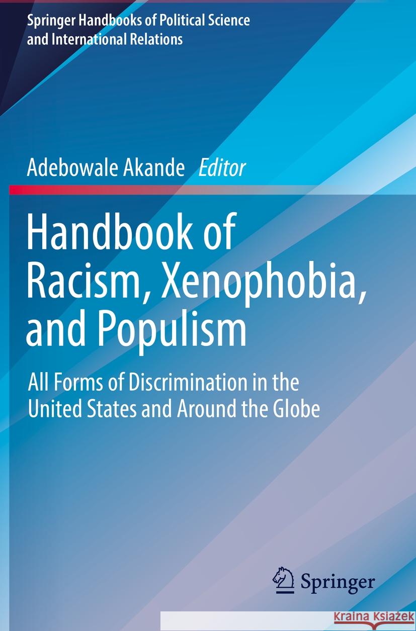 Handbook of Racism, Xenophobia, and Populism  9783031135606 Springer International Publishing - książka