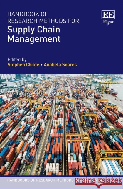 Handbook of Research Methods for Supply Chain Management  9781788975858 Edward Elgar Publishing Ltd - książka
