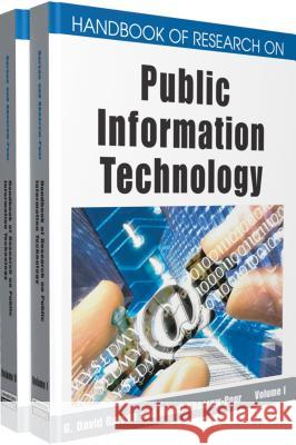Handbook of Research on Public Information Technology G. David Garson 9781599048574 Idea Group Reference - książka