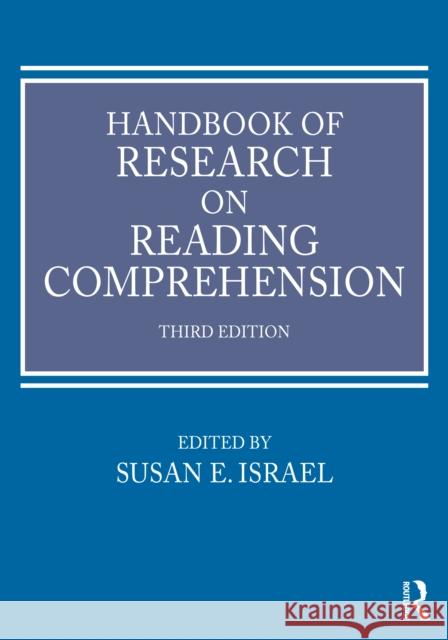 Handbook of Research on Reading Comprehension Susan E. Israel 9781041033875 Routledge - książka