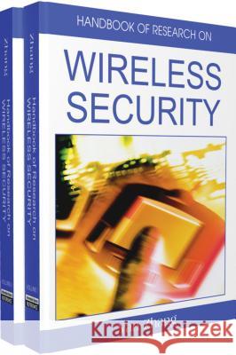 Handbook of Research on Wireless Security: 2 V Zhang 9781599048994 Information Science Reference - książka