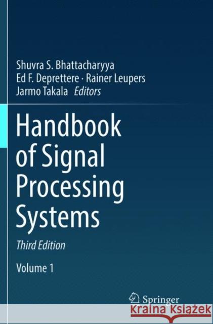 Handbook of Signal Processing Systems Bhattacharyya, Shuvra S. 9783030062880 Springer - książka