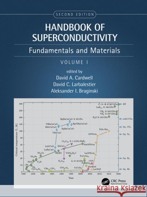 Handbook of Superconductivity: Fundamentals and Materials, Volume One David A. Cardwell David C. Larbalestier Aleksander Braginski 9780367687670 CRC Press - książka